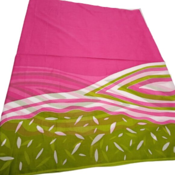 Cover Up Handpainted Cotton Batik Coverups Strapless Dress Wrapskirt Home Accent - Picture 3 of 6